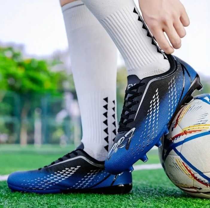 Футболни Бутони  CR7 Роналдо КР7 2026г Детски Бело със синьо