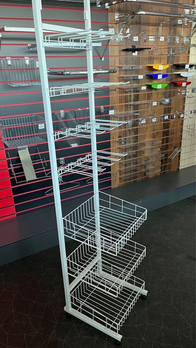 Полки стеллаж для магазин