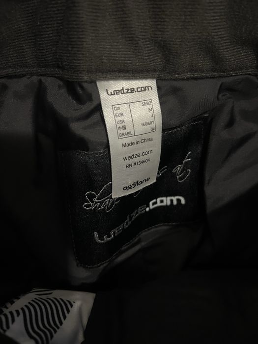 Pantaloni si geaca de schi/placa