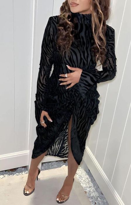 Rochii / Rochie Asos Bijuterie cu aplicatii perle si paiete