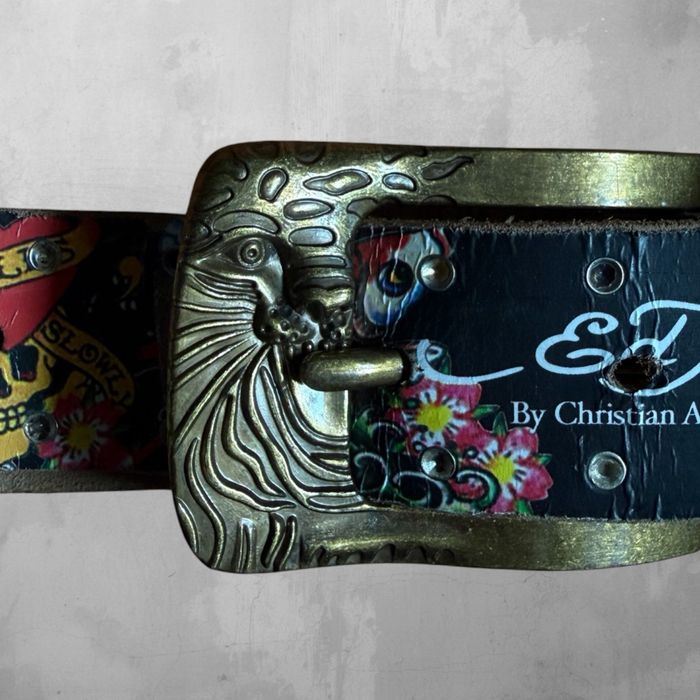 Ed Hardy by Christian Audigier belt колан