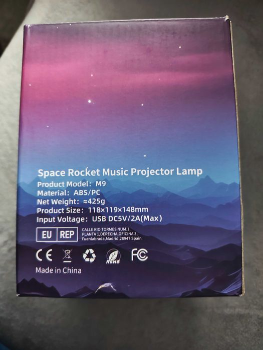 Boxă Bluetooth, proiector Galaxy cu lumină ambientală și zgomot alb