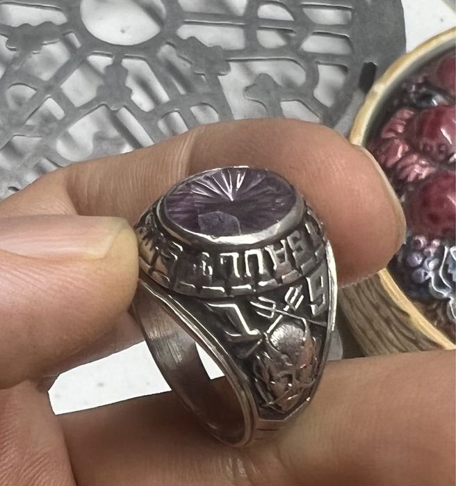 Кольца кубки . Золото и металл . 1934г