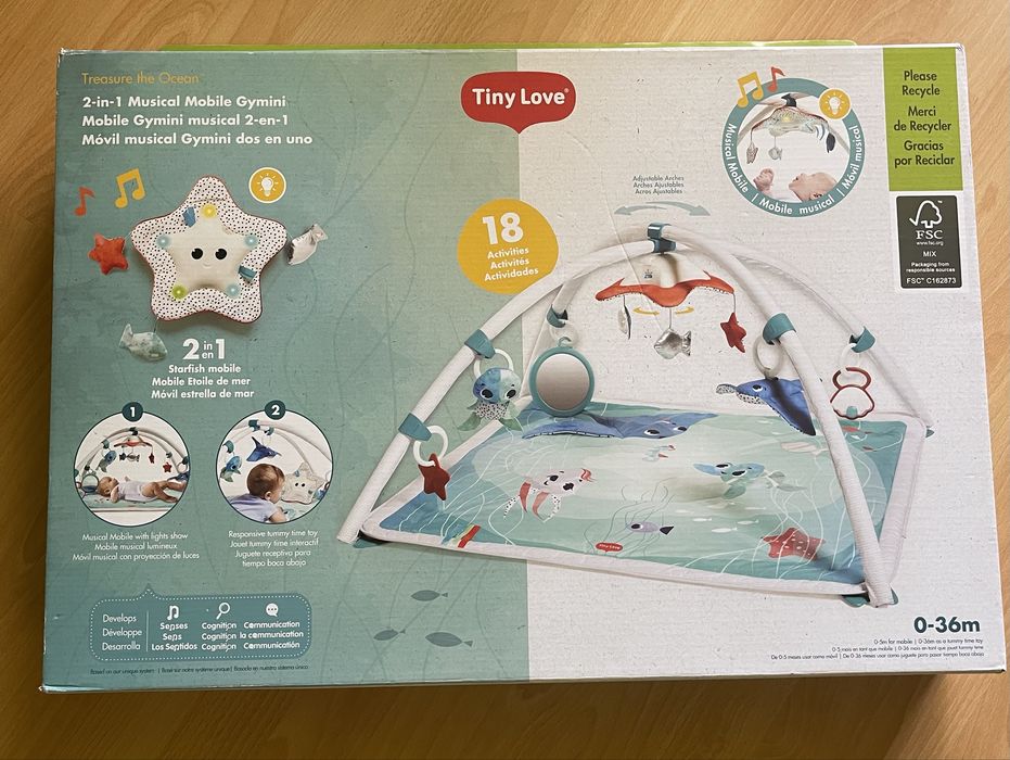 Активна гимнастика “Морско дъно” на Tiny Love