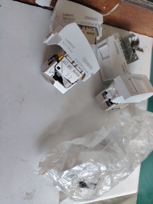 модули розетки RJ45 категории 6A