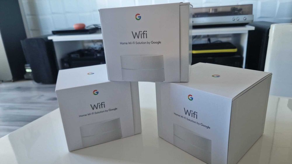 GOOGLE WIFI mesh, set 3 buc.