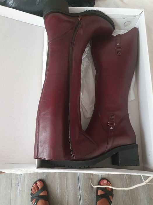 Cizme damă din piele-Rocca Shoes