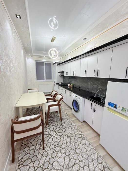 3 хонали килинган квартира сотилади. 8 каватли янги гиштли дом. 4-кава