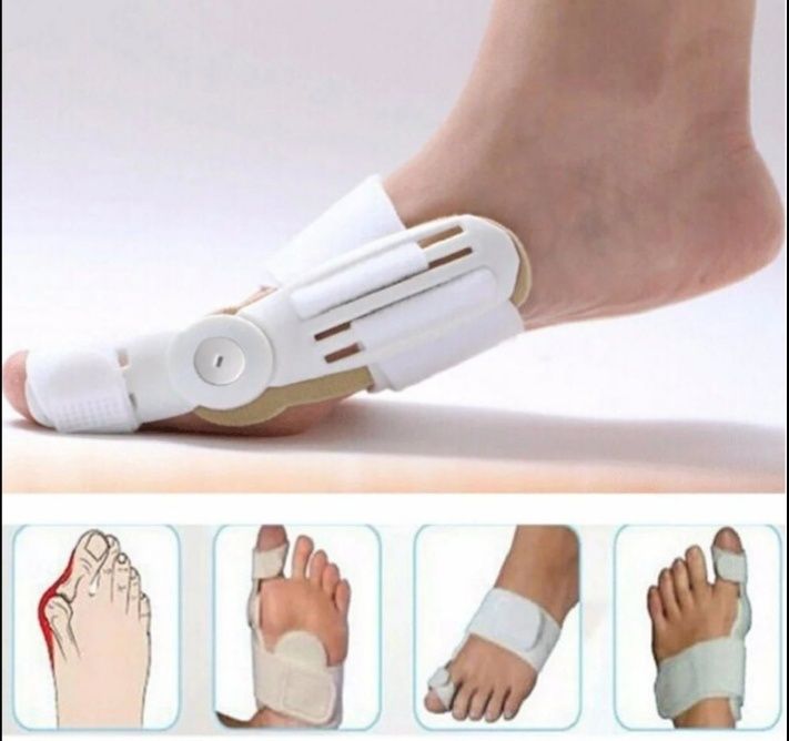 Фиксатор - корректор большого пальца ноги Hallux Valgus Plus

Доставка