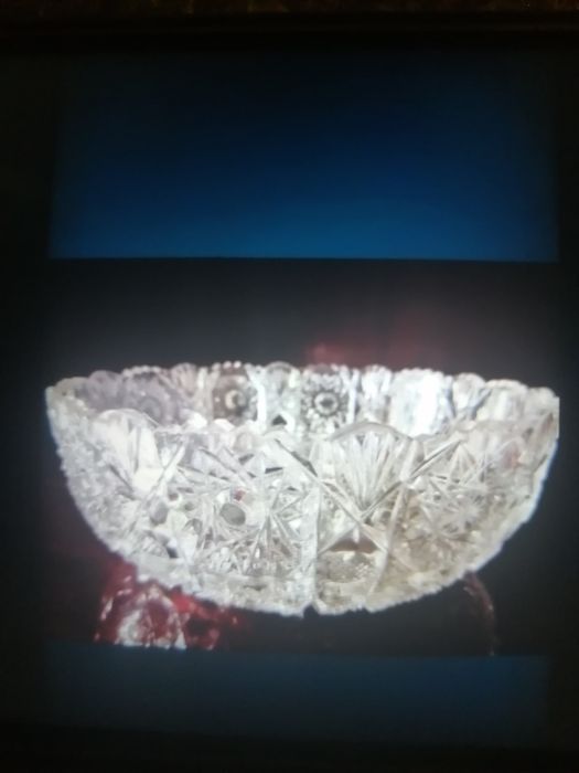 Хрустальная большая ваза