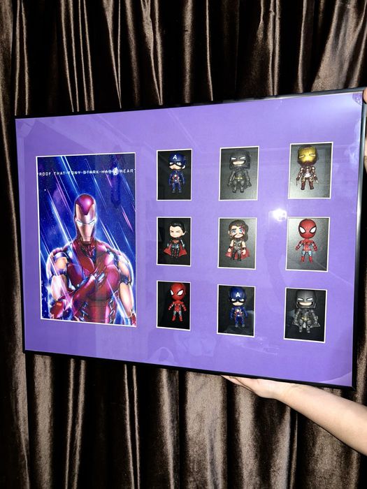 коллекционная рамка Marvel, Криштиану Роналду и сборной Португалии.