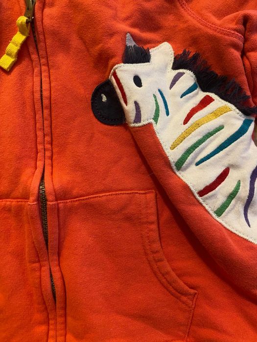 Детски суичър с качулка Frugi – 7–8 г. (122–128 см), Organic Cotton