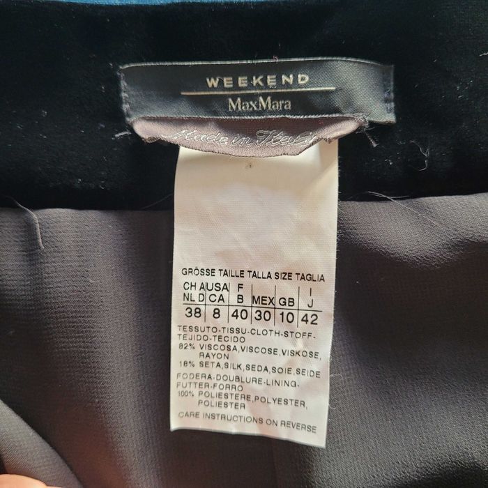 MaxMara  кадифена пола Италия р 44