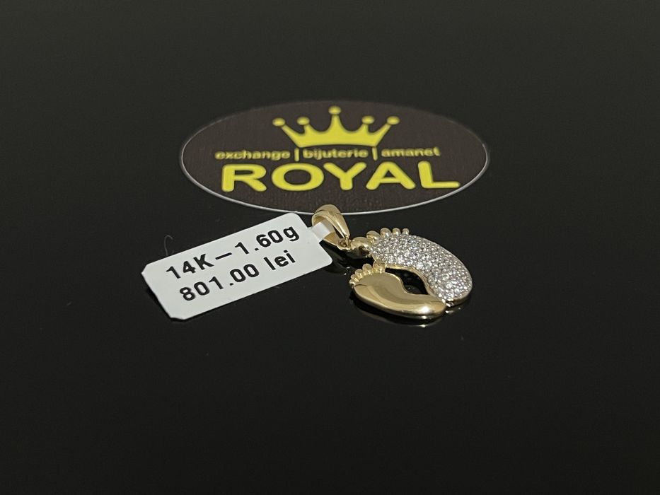 Bijuteria Royal CB : Pandantiv aur 14K 1,60 grame