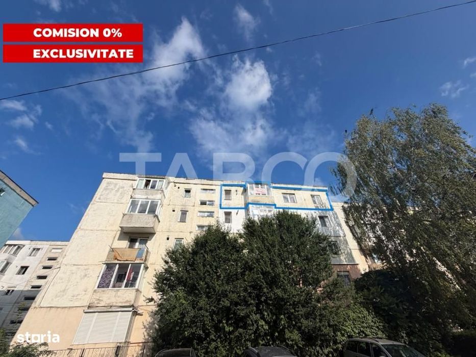 Comision 0% Apartament semidecomandat 3 camere 56mp Tudor Vladimirescu