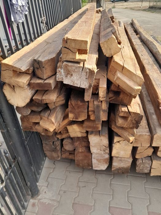 Lemn vechi de stejar și brad