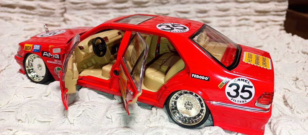 Mercedes w140 - 1:24,нова с кутия