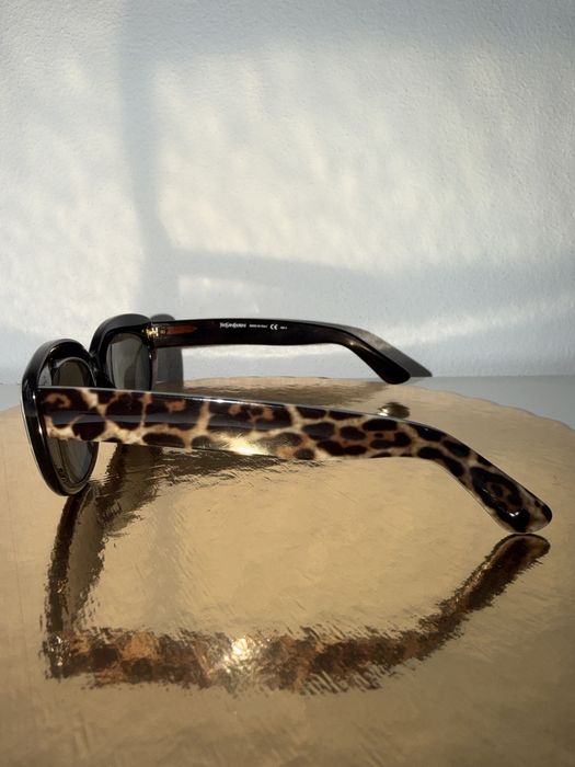Ochelari De Soare Yves Saint Laurent Damă Leopard Cat Eye