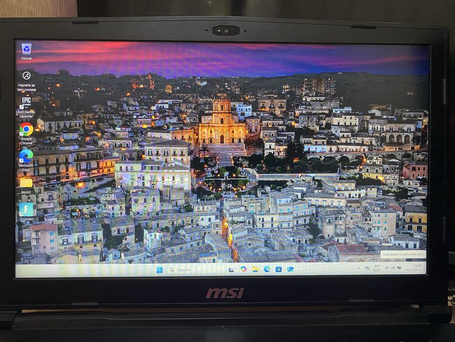 !!! ТОП ОФЕРТА !!! Лаптоп MSI GL63 8RC неразличим от нов (WINDOWS 11)