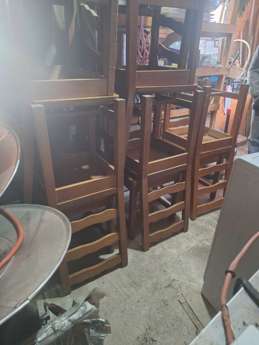 Scaune lemn masiv, tei