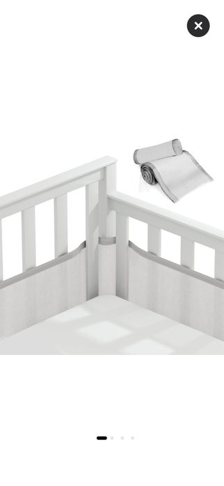 Set protectie patut bebe captuseala respirabila NOU