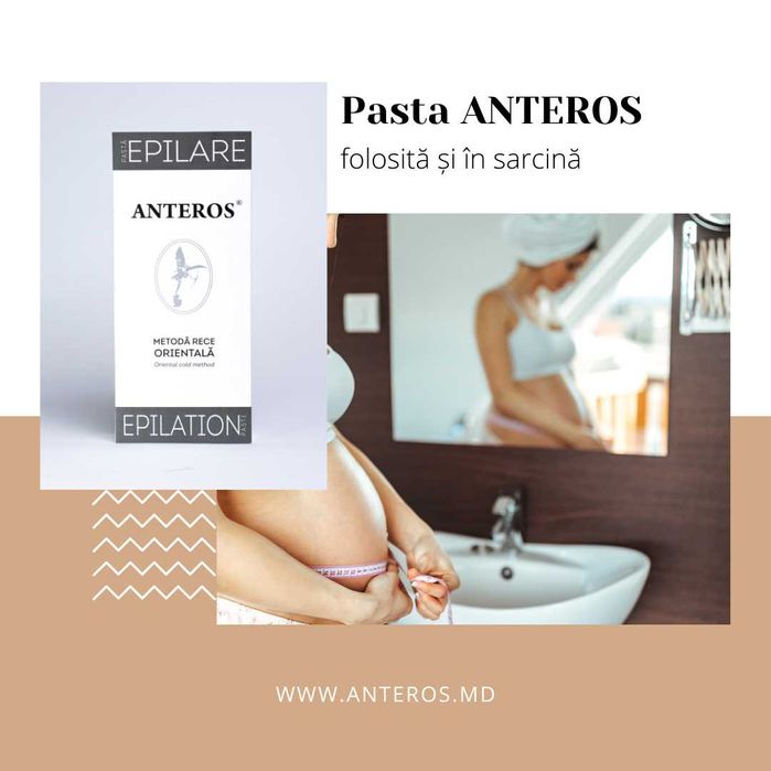 Pasta Epilare Totala "Anteros" Hard Femei Barbati 46 lei/bucata 250g