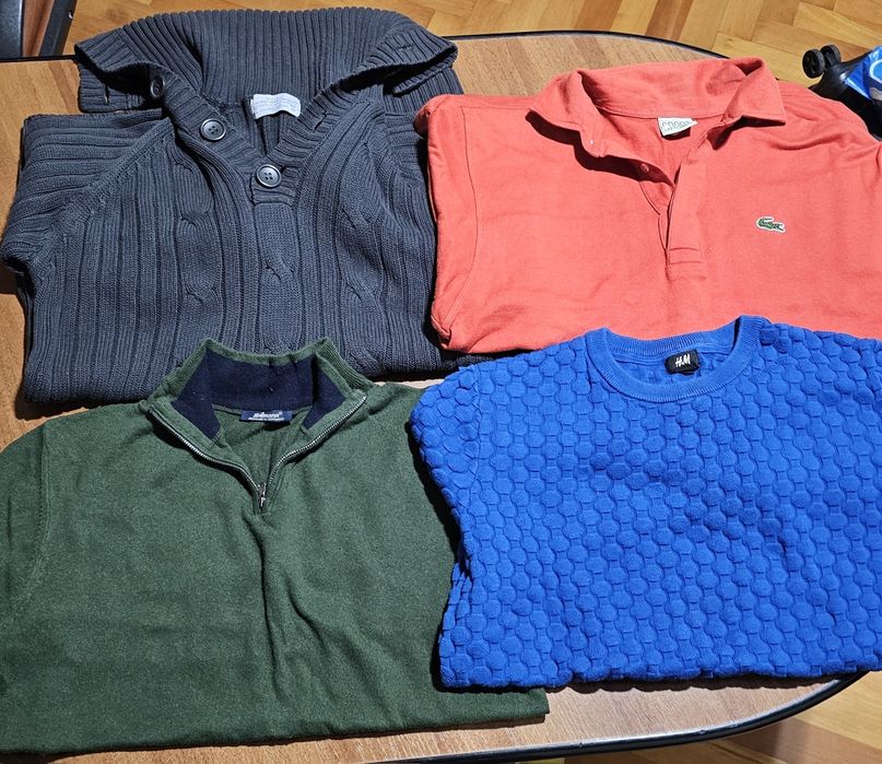 Pachet 4 bluze Lacoste/ Steilmann/ Pull & Bear/ H&M