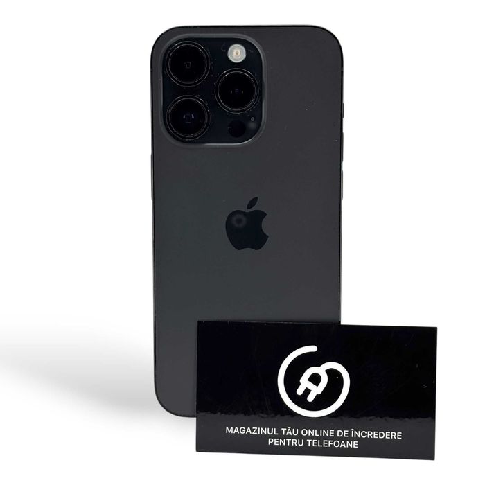 iPhone 14 Pro 128Gb Space Black Excelentă +24 Luni Garanție/Apple Plug