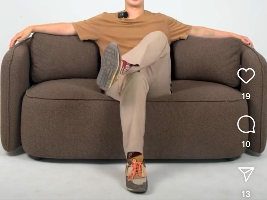 Диван и кресло б/у в отличном состоянии