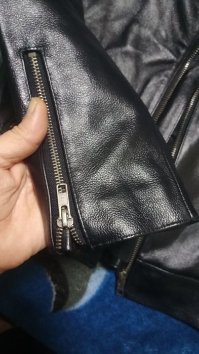 Кожаная куртка мужская