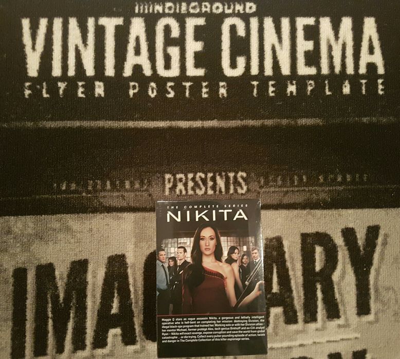 Film Serial Nikita DVD Seasons 1-4 Complete Collection 17 Discs