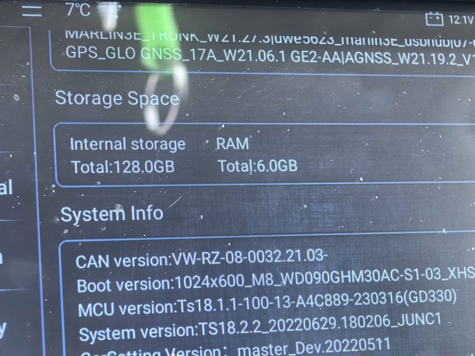 9" Мултимедия Vw 6gb 128gb