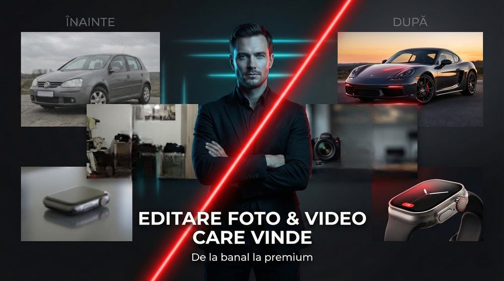 Editare Foto & Video Profesională | Retuș, Manipulare, Produse, DocX