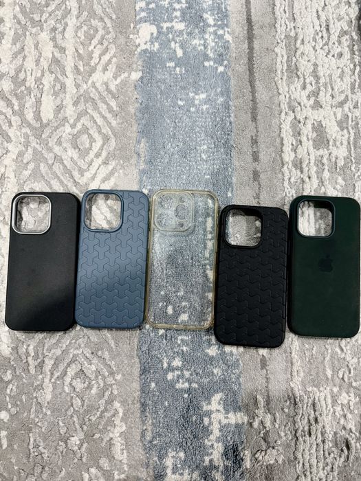Продам чехлы 5штук на iPhone 15 PRO