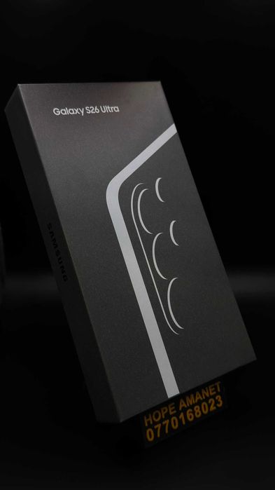 Hope Amanet P7 Samsung Galaxy S26 Ultra Black NOU!