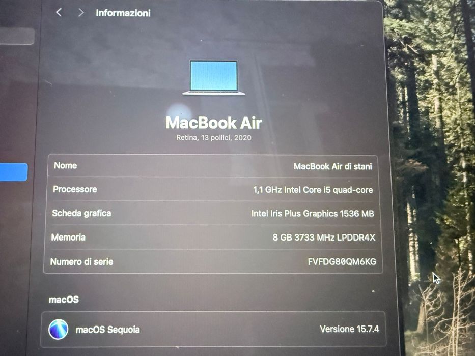 Macbook Air 2020 512GB