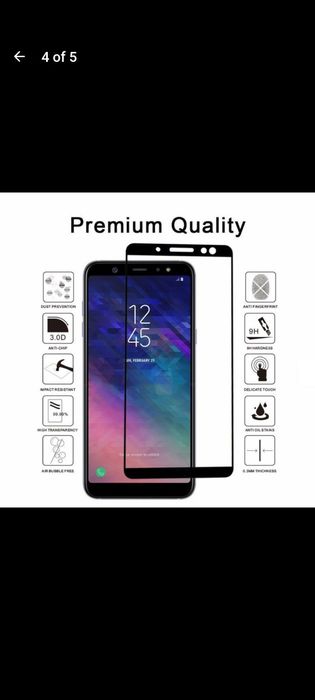 Pachet folie ecran și husa spate Samsung A6+