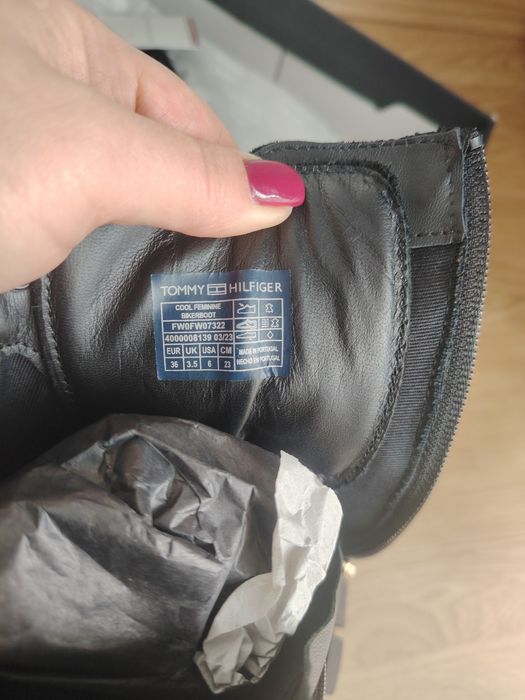 Ghete dama  Tommy Hilfiger  mărime 36