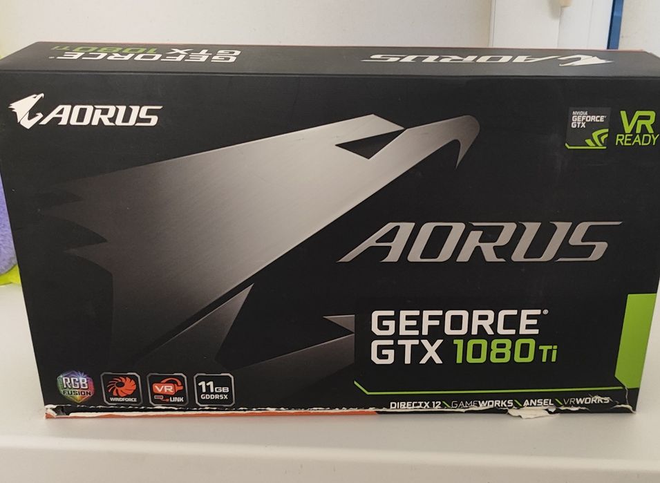 Видеокарта Aorus gtx 1080 ti
