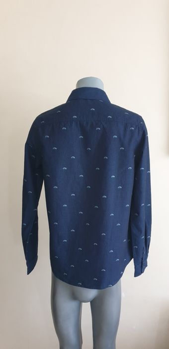 Scotch & Soda Pique Cotton Mens Size S НОВО! ОРИГИНАЛ! Мъжка Риза!