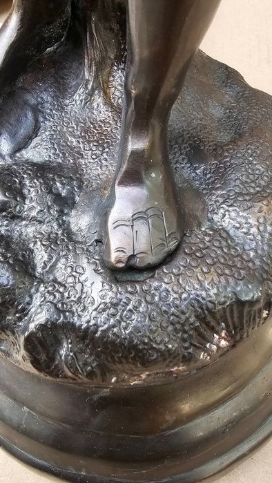 Statuetă bronz Justiția