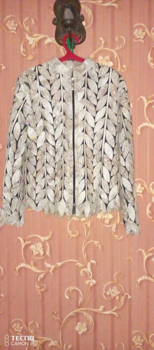 КожаныеПиджак женский...