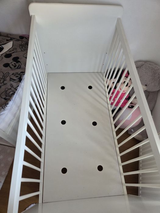Patut copii alb 60×120
