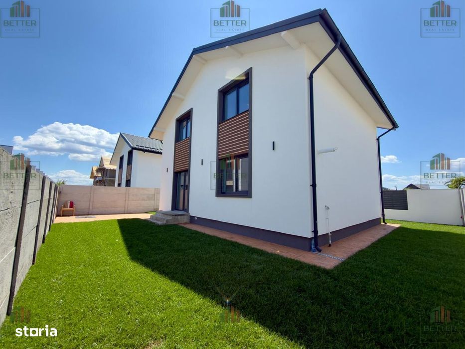 Casă de vânzare individuală Berceni Ilfov- 5 camere - La cheie, Asfalt