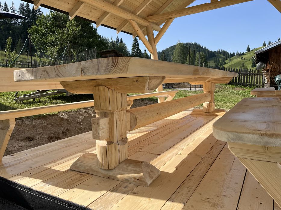 Mobilier lemn masiv