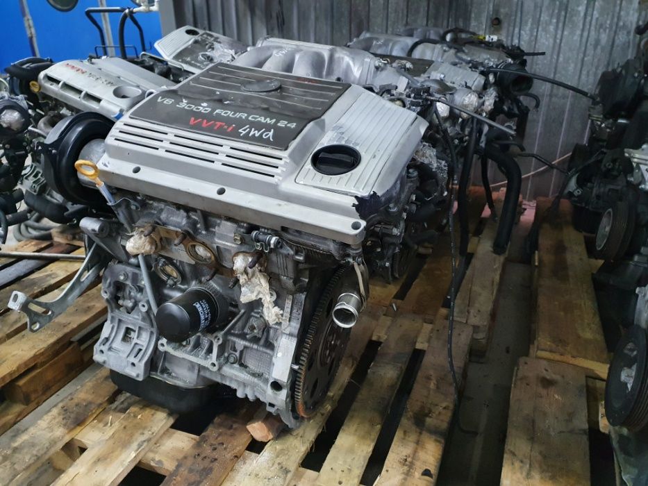 Двигатель 1MZ vvti 4wd RX300
