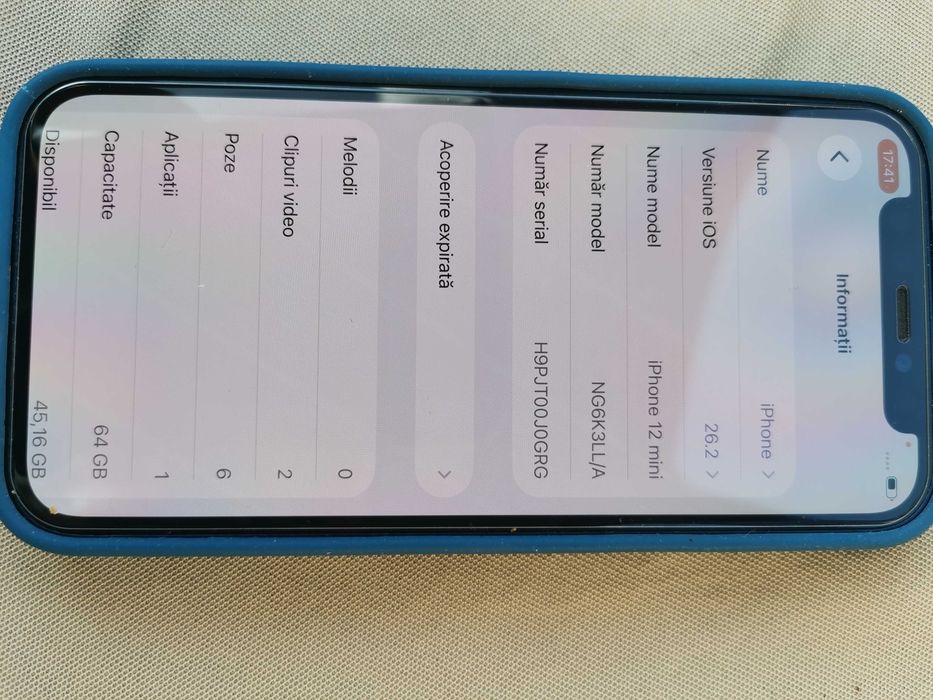Vând iphon 12 mini nou nou