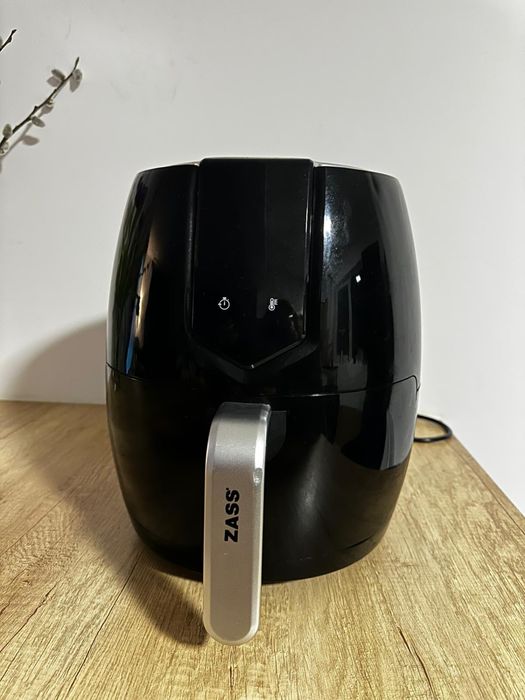 Friteuza cu aer cald - airfryer Zass 1500W, 4l, negru