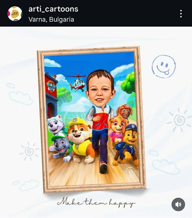 Дигитална Карикатура