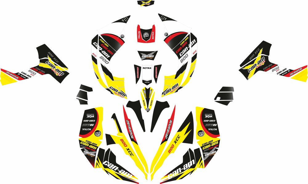 Стикери, лепенки ,графики за мотори и атв Yamaha ,KTM  CAN-AM Kawazaki